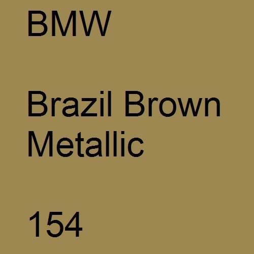 BMW, Brazil Brown Metallic, 154.